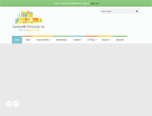 Tablet Screenshot of centrevillepreschool.com